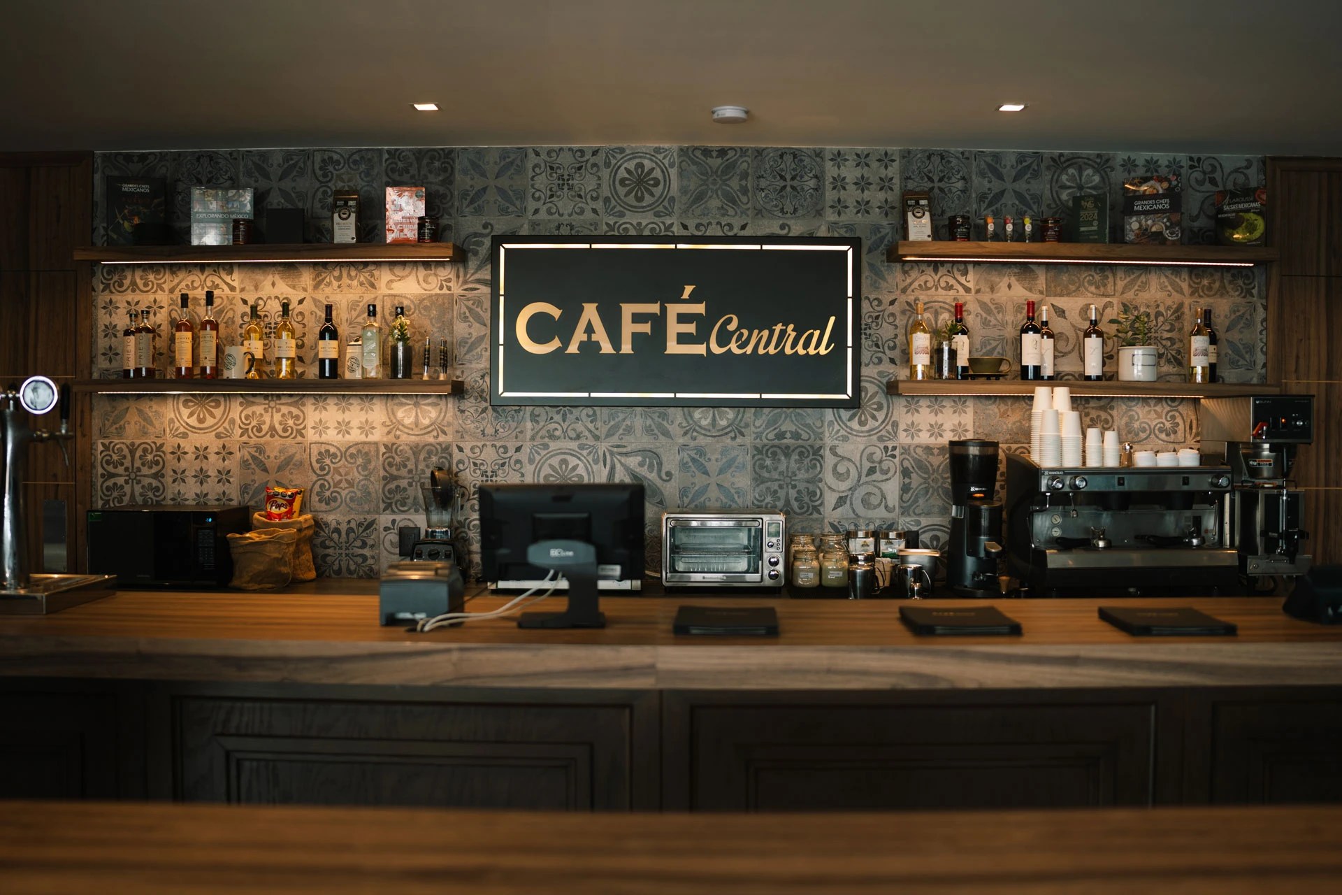 Café Central, the hotel's in-house cafe and bar