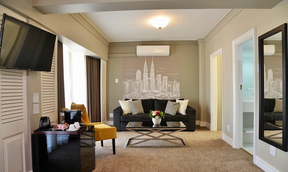 A suite living room at The Capetonian