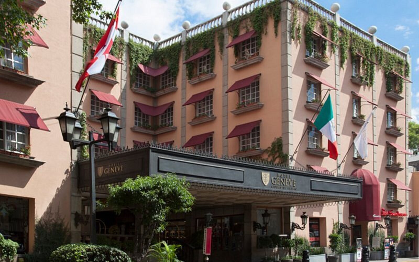 Hotel Geneve Mexico City facade