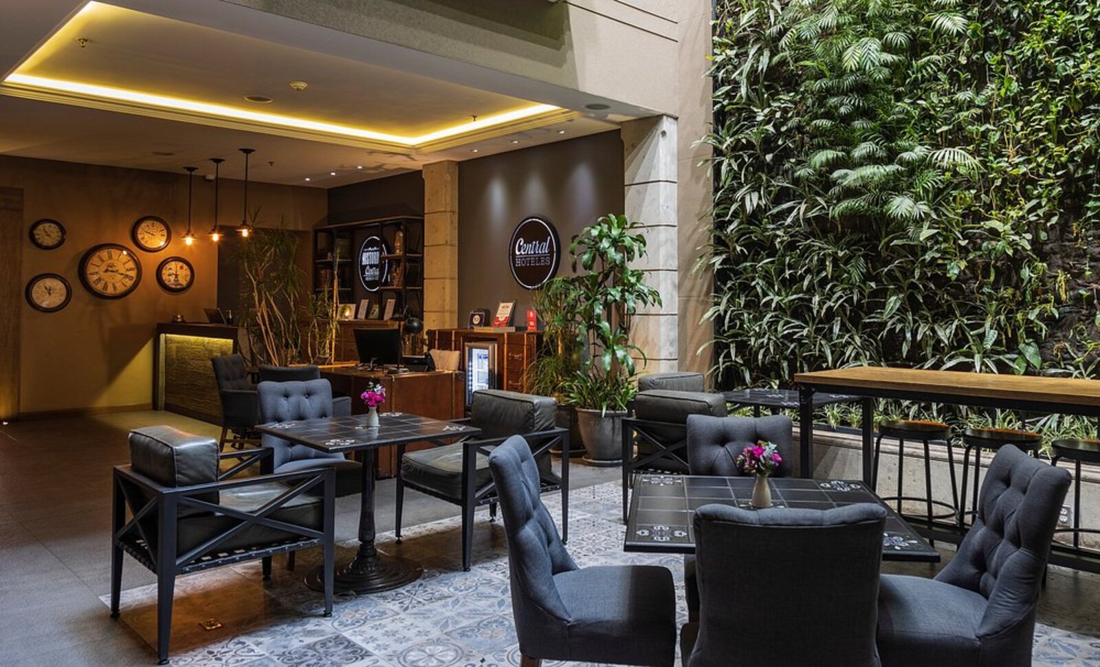 Café Central, the hotel's in-house cafe